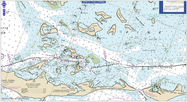 Waters around Useppa Island